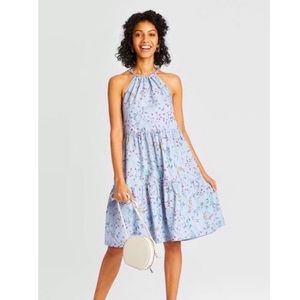 A new day by Target XXL blue tiered summer dress